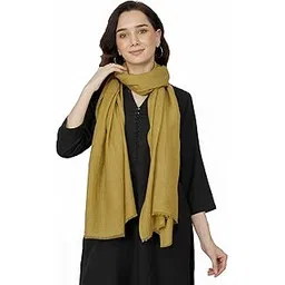rhe-ana Women's 100% Wool Stole Scarf Dupatta for women | Stoles for Girls Stylish Latest | Shawl And Stall For Ladies-picture-41