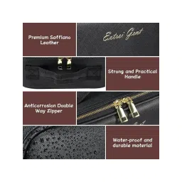 Rhe Cosmetics Medium Large Travel Makeup Bag - Black-picture-23