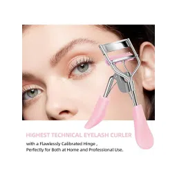 Rhe Cosmetics Professional Eyelash Curler For Turning Headup Girl - Baby Pink-picture-23