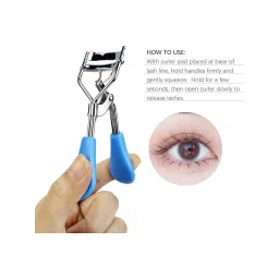 Rhe Cosmetics Professional Eyelash Curler For Turning Headup Girl - Blue-picture-16
