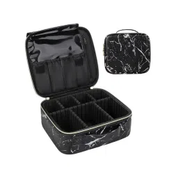 Rhe Cosmetics Travel Makeup Bag - Black Marble-picture-33