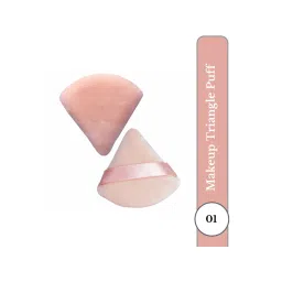 RHE Cosmetics Triangle Pocket Pizza Powder Puff & Makeup Blender Sponge Skin-picture-31