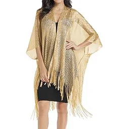 rheane Gold Kimono Shawls and Wraps-picture-49