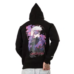 RHINO CULT Men Gojo Printed Hooded Cotton Pullover Sweatshirt-picture-31