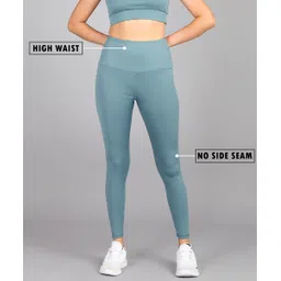 rhino rage Solid Women Light Blue Tights-picture-20