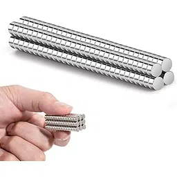 rhinocats 60 Pcs Mini Round Nail Clippers Magnets Mini Magnets Multi Use for Refrigerator, Hobby, Crafts and Science, Small Size:5mm*3mm(D*H)-picture-26