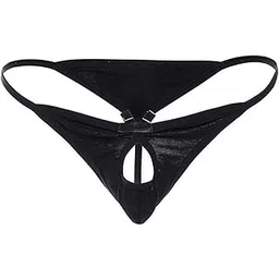 ribald the neech Men's Microfiber Crotchless Brief, Strappy Design Brief-picture-29