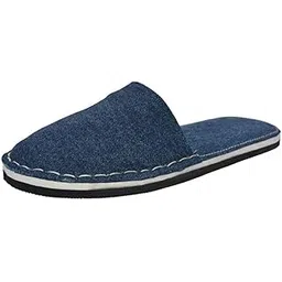 RIBBACO Black Denim super soft and comfortable Slippers-picture-42