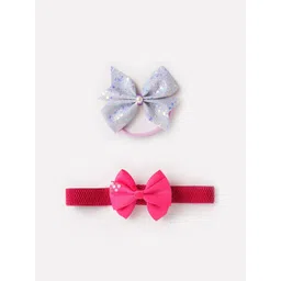 RIBBON CANDY Girls Set of 2 Ponytail Holders Hair Accessory-picture-36