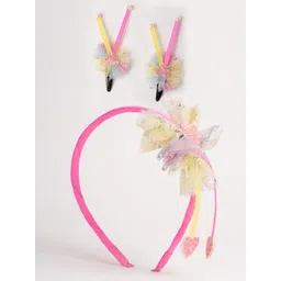 RIBBON CANDY Girls Set of 3 Embellished Hair Accessory Set-picture-17