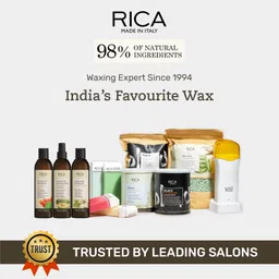 Rica Cotton Milk Pre Wax Gel Cleansing Waxing Hair Cleaning with Naural Extracts for Hydration & Softening Skin - 250ml image 4