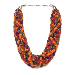 RICHEERA Multicoloured Beaded Necklace-picture-16