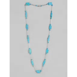 RICHEERA Silver-Plated Beaded Necklace-picture-26