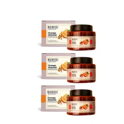 Richfeel Set of 3 Orange Almond Exfoliating Scrub - 100 g each-picture-16