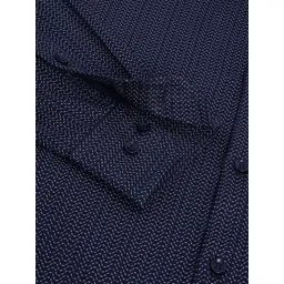 Richlook Men Comfort Fit Spread Collar Multi Striped Cotton Formal Shirt image 2