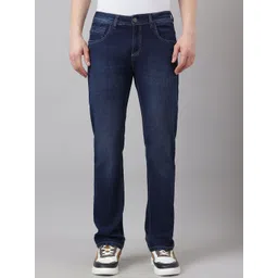 Richlook Men Comfort Slim Fit Light Fade Stretchable Jeans-picture-13