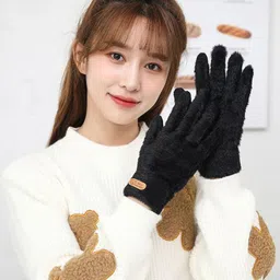 richmen Solid Winter Women Gloves-picture-10