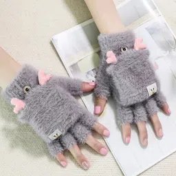 richmen Solid Winter Women Gloves image 2