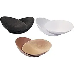 riconic Bra Cups Pad for Women Round Cotton Cup Bra Pads Blouse Cups (Pack of 3)-picture-38