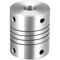 RIDEN 8mm to 8mm Aluminum Alloy Shaft Coupling Flexible Coupler Motor Connector Joint L30xD25 Silver-picture-28