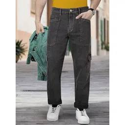 RIG BONE Men Loose Relaxed Fit Mid-Rise Light Fade Stretchable Jeans-picture-35