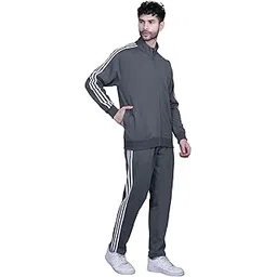 right angle Winter Fleece Tracksuit with Zip for Men || Full Zipper Sweatshirt and Pajama Set for Men-picture-15