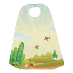 Right Gifting Digital Printed Satin Cape For Kids - Multicolor-picture-20