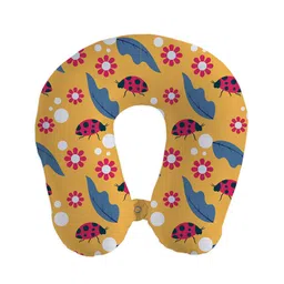 Right Gifting Digital Printed U Shaped Recron Filled Neck Travel Pillow - Multicolor-picture-10