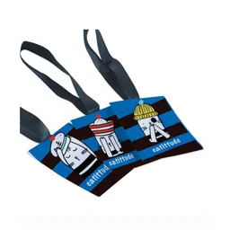 Right Gifting Satin Luggage Tag For Kids - Pack Of 3 image 1