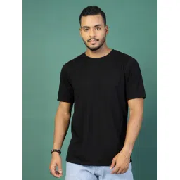 Rigo Black Cotton Loose Fit Printed T-Shirt-picture-15