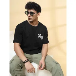 Rigo Black Cotton Printed T-Shirt-picture-28