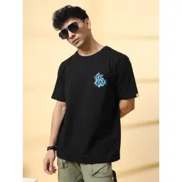 Rigo Black Cotton Printed T-Shirt-picture-30