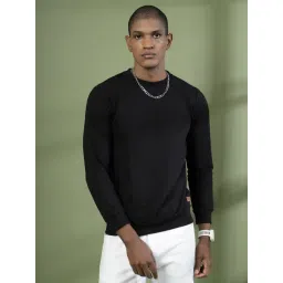 Rigo Black Cotton Regular Fit Sweatshirt-picture-24