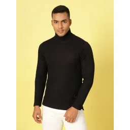 Rigo Black Cotton Regular Fit T-Shirt-picture-34