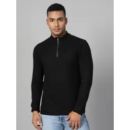 Rigo Black Cotton Slim Fit T-Shirt-picture-42