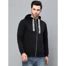 Rigo Black Full Sleeves Hooded Sweatshirt-picture-40