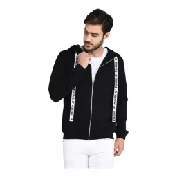 Rigo Black Regular Fit Hooded Sweatshirt-picture-37