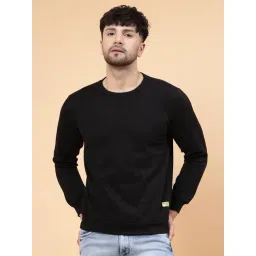 Rigo Black Regular Fit Printed Round Neck Sweatshirt-picture-11