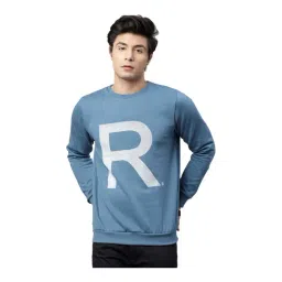 Rigo Blue Regular Fit Printed Sweatshirt-picture-47