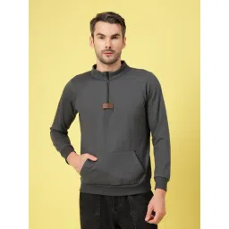 Rigo Dark Grey Cotton Loose fit Sweatshirt-picture-22