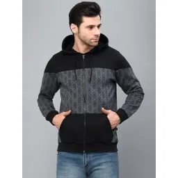 Rigo Dark Grey Full Sleeves Hooded Sweatshirt-picture-36