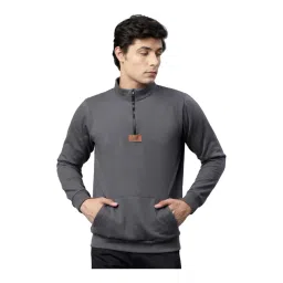 Rigo Dark Grey Regular Fit Sweatshirt-image-40