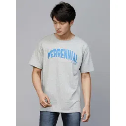 Rigo Grey Loose Fit Printed T-Shirt-picture-14