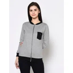 Rigo Grey Textured Bomber Jacket-image-15