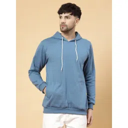 Rigo Light Blue Regular Fit Oversized Hooded Sweatshirt-picture-33