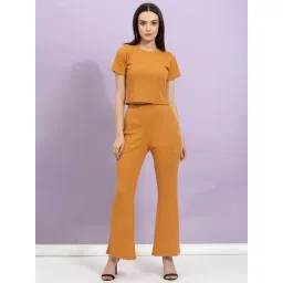 Rigo Light Brown Striped Top With Pants-picture-23