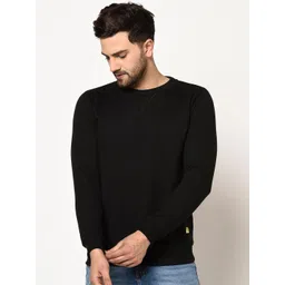 Rigo Men Black Solid Sweatshirt-picture-44