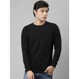 Rigo Men Black Solid Sweatshirt-picture-11