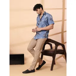 Rigo Men Floral Opaque Printed Casual Shirt-picture-38