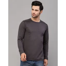 Rigo Men High Neck Drop-Shoulder Sleeves Pockets Slim Fit T-shirt-picture-12